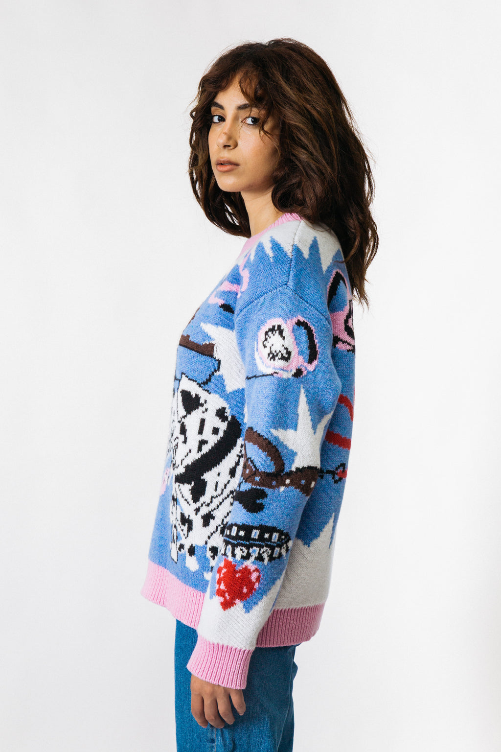 BARKING DOGS DON'T BITE CREWNECK