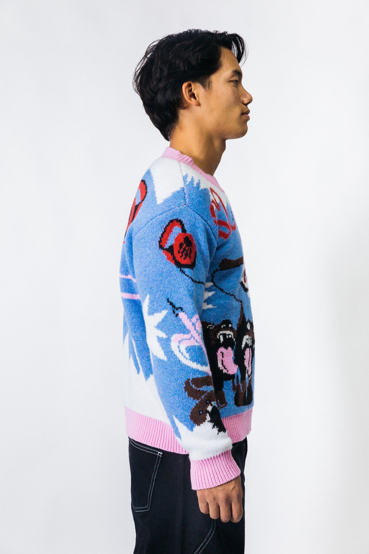 BARKING DOGS DON'T BITE CREWNECK